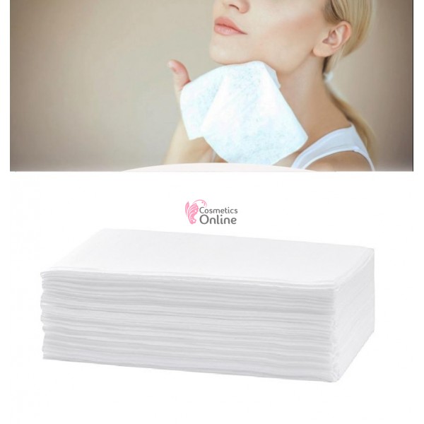 Servetele din vascoza pentru cosmetica si make-up 100 bucati SVT003 - 04691